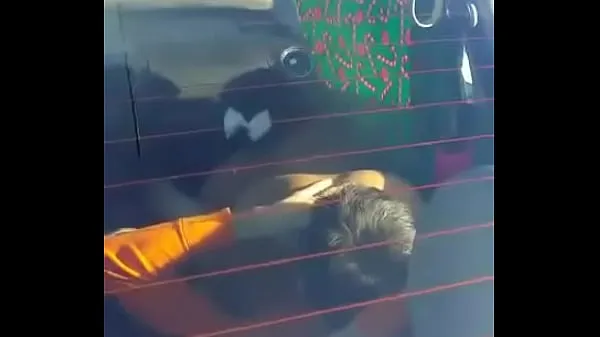 Big Couple caught doing 69 in car total Tube