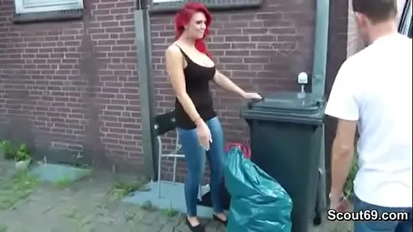 Big Nerd have Hot Public Outdoor Fuck with German Redhead Teen total Tube