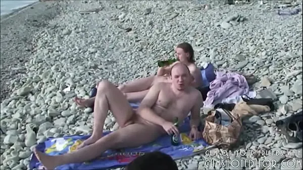 Tabung total Nude Beach Encounters Compilation besar