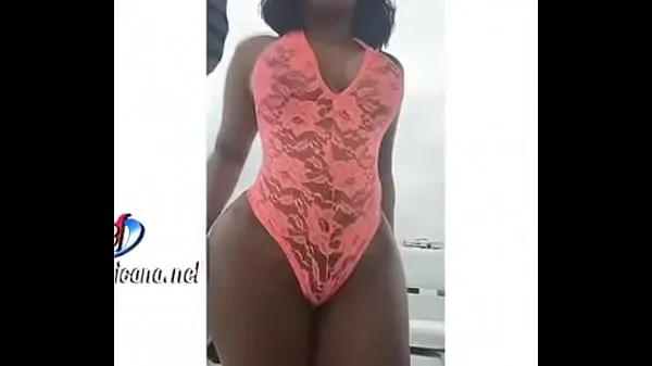 Büyük Candy Flow Dominican leather in swimsuit and big ass toplam Tüp
