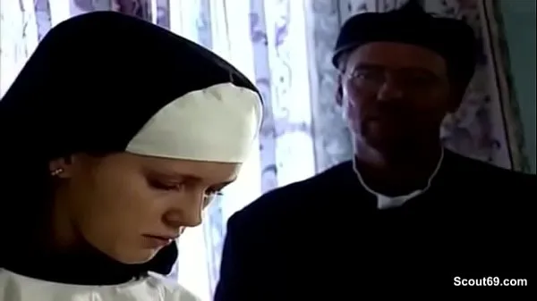 Duża Even nuns need a tail in the monastery całkowita rura