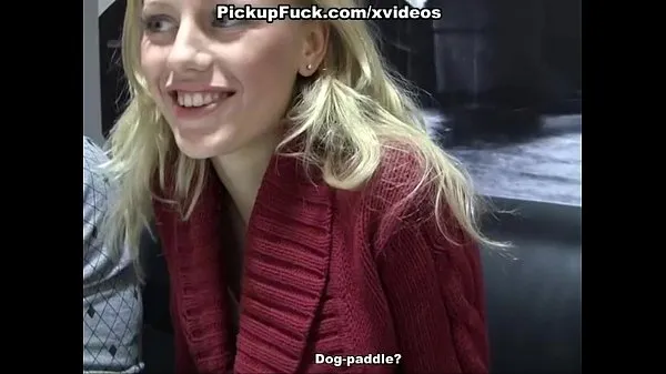 Big Public fuck with a gorgeous blonde tổng số ống