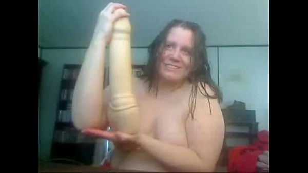 Grote Big Dildo in Her Pussy... Buy this product from us totale buis
