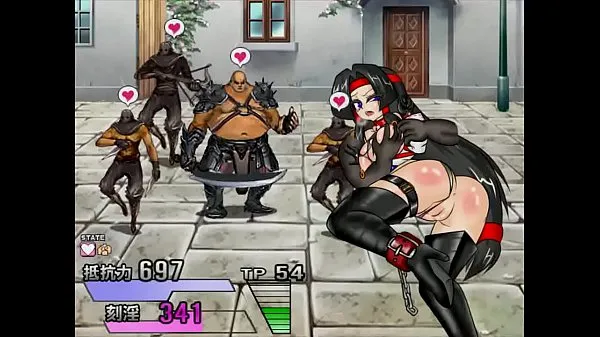 Μεγάλο Shinobi Fight hentai game συνολικό σωλήνα