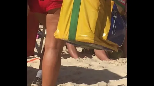 Big hard cock touching on the beach 2 part total Tube