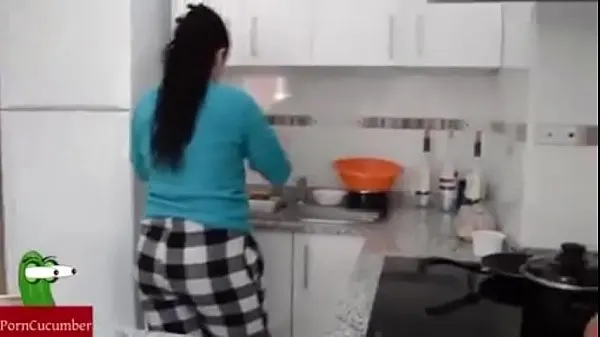 Big Hot Wife Fuck Hard by Husband- Latest Kitchen Sex total Tube