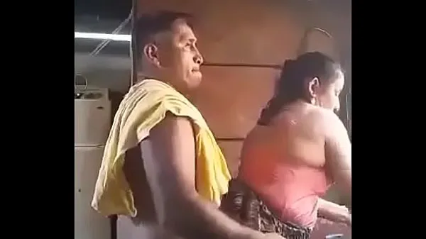 बिग Horny old couple in kitchen कुल ट्यूब
