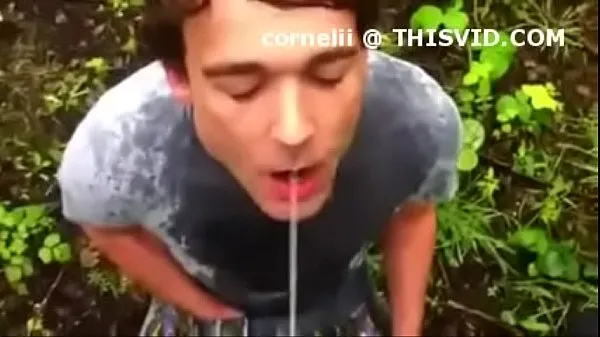 Big pissing outdoor total Tube