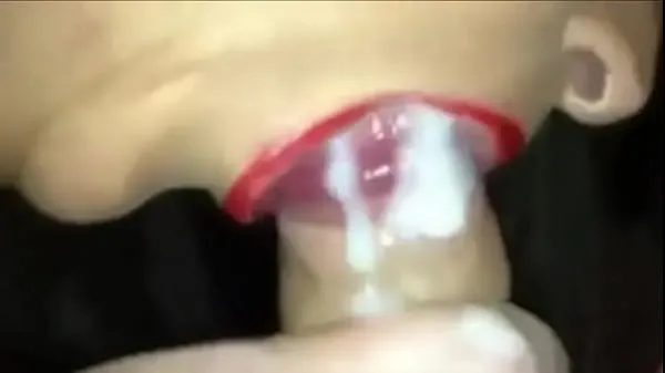 Duża Red lips blowjob całkowita rura