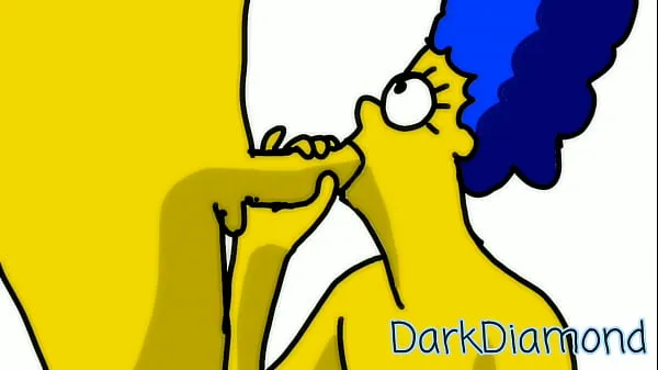 Duża The Porn Version Of Marge Simpson całkowita rura