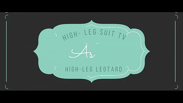 Tabung total Asuka High-Leg Leotard black legs, ass-fetish image video solo (Original edited version besar