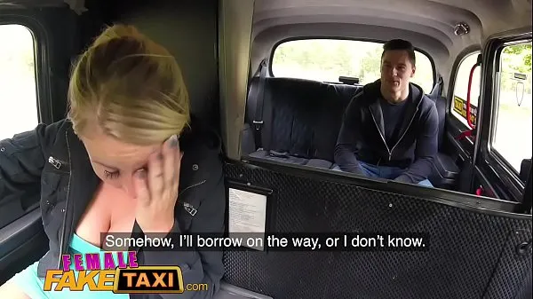 大Female Fake Taxi Hot blonde sucks and fucks Czech cock in taxi总管