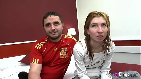 Velika Young and shy couple started a new life in porn just 'cause they are unemployed skupna cev