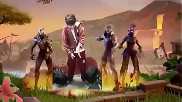 Big Minatinha dancing fortnite to the sound of the crowd total Tube