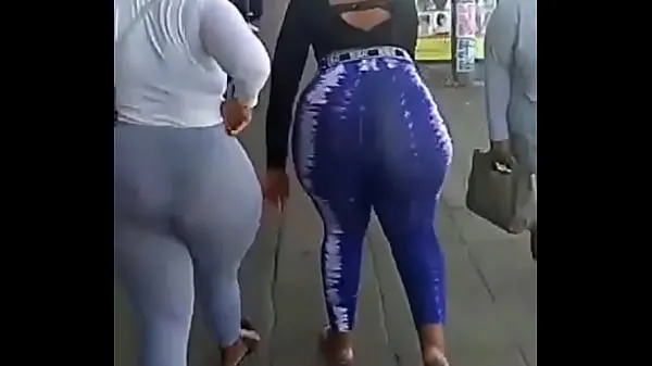 Veľká African big booty totálna trubica