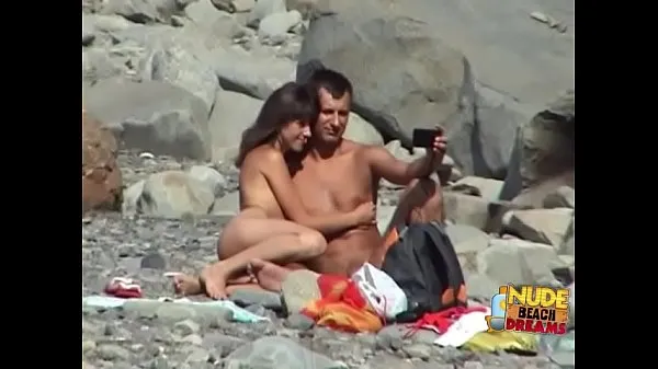 Grote AT NUDE BEACHES WITH HIDDEN CAMERA totale buis