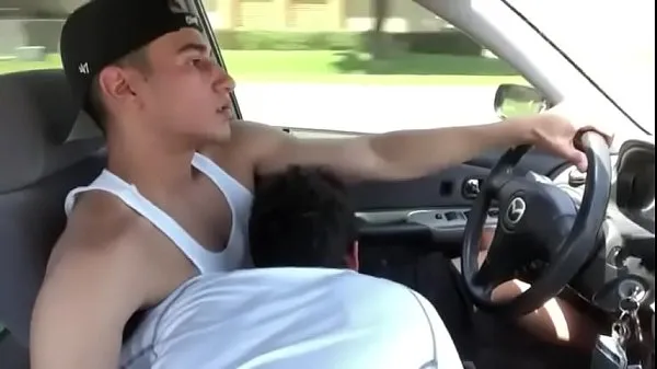 Stor breastfeed in the car totalt rör