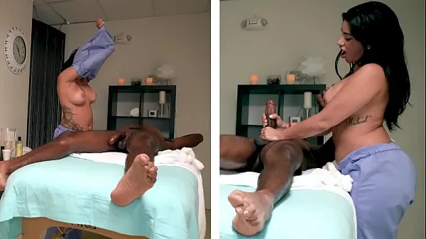 หลอดรวมNICHE PARADE - Black Dude With Big Dick Gets Jerked Off At Shady Massage Parlorใหญ่