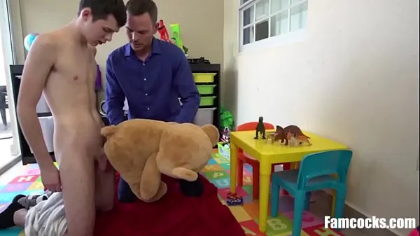 Big step Dad Gets A Teddy Bear As Fuck Toy total Tube