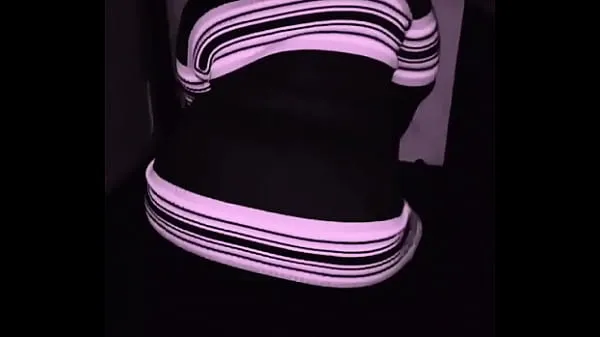 Big Striped ass twerk at party 2020 white booty total Tube