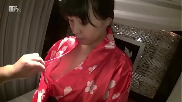 큰 Red yukata dyed white with breast milk 1 총 튜브