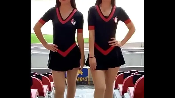 큰 Cheerleaders Atlas Mexico 총 튜브