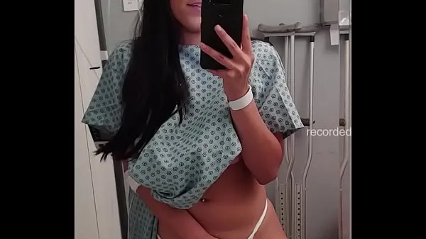 Nagy Quarantined Teen Almost Caught Masturbating In Hospital Room teljes cső