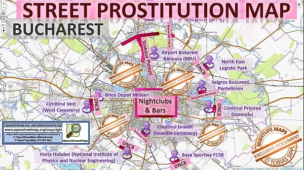 Big Street Prostitution Map of Bucharest, Romania, Rumänien with Indication where to find Streetworkers, Freelancers and Brothels. Also we show you the Bar, Nightlife and Red Light District in the City celková trubka