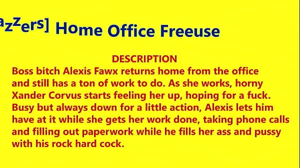 Big brazzers] Home Office Freeuse - Xander Corvus, Alexis Fawx - November 27. 2020 total Tube