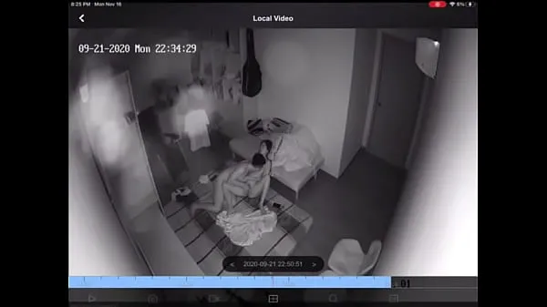 Duża put the camera in the hacked bedroom całkowita rura