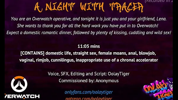 أنبوب OVERWATCH] A Night With Tracer| Erotic Audio Play by Oolay-Tiger كبير