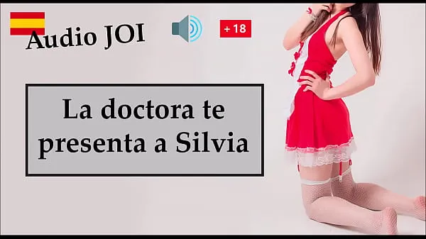 Veľká JOI audio español - The doctor introduces you to Silvia totálna trubica