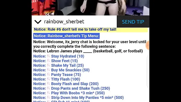 Big Rainbow sherbet Chaturbate Strip Show 28/01/2021 total Tube