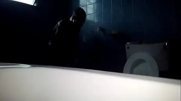 Duża Hotel Bathroom Secret Footage całkowita rura