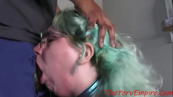 Big White hooker gets her face fucked by big black cock total Tube