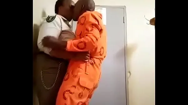 Big Bbc Prisoner having sex with big ass security guard total Tube