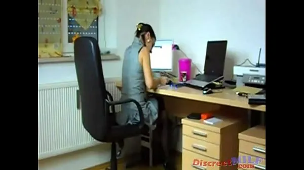 Big Hot secretary get banged after work day total Tube