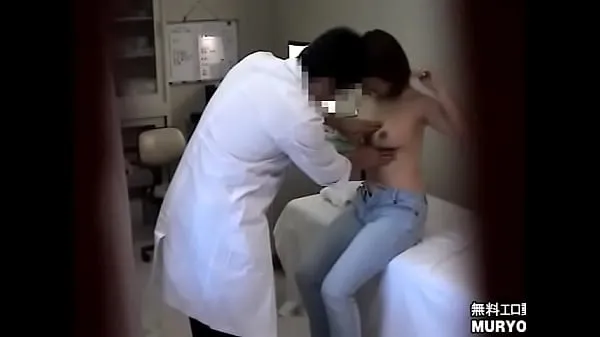 Big 21-year-old female student Kumi who is sloppy but pretty big tits, uterine palpation, devil's obstetrics and gynecology examination, hidden shooting File05-B total Tube