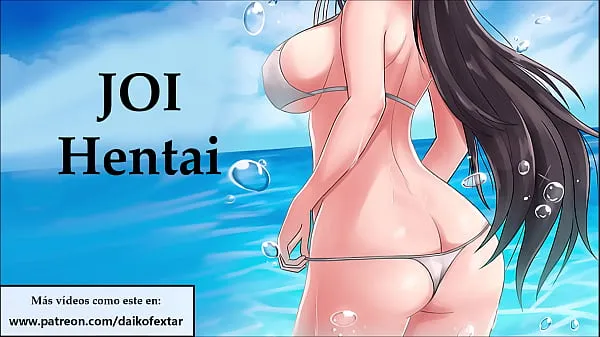 Grote JOI hentai with a horny slut, in Spanish totale buis