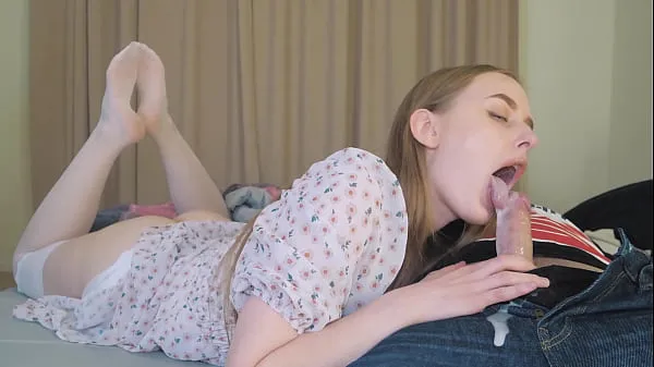 Iso step Daughter's Deepthroat Multiple Cumshot from StepDaddy - Cum in Mouth yhteensä Tube