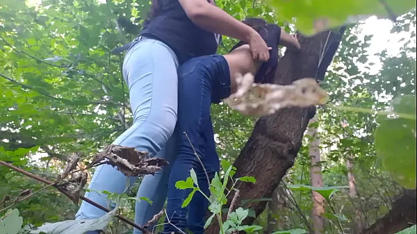 Big Fucked my girlfriend with a strapon in the forest - Lesbian Illusion Girls tổng số ống