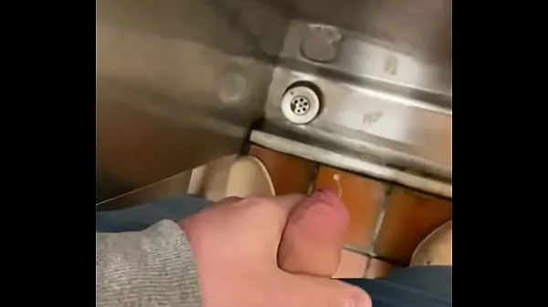 Big Playing with myself in a public toilet big cumshot total Tube