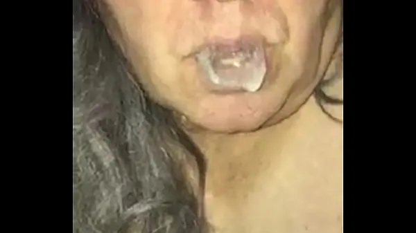 Velika Tranny Oral Creampies/Cum in Mouth skupna cev