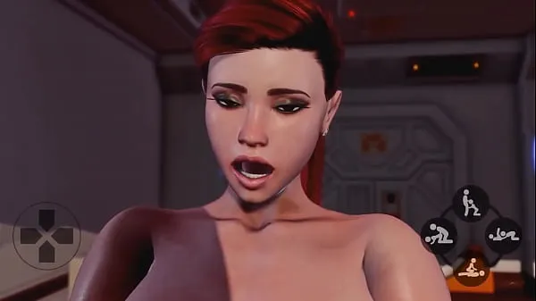 Tube total Redhead Shemale baise une transsexuelle chaude - Dessin animé 3D Futanari animé, Anal Creampie Porno grand