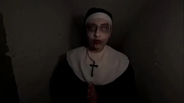 Tabung total The evil clown fucks hot with ghosts possessed in halloween besar