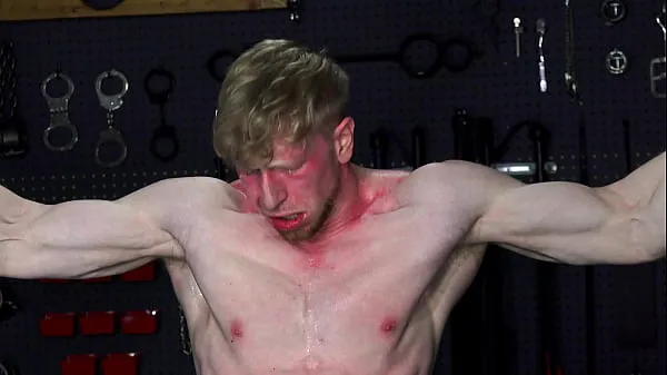 Big Hot Young Jock Jesse Stone Sentenced To Total Domination in BDSM Dungeon total Tube