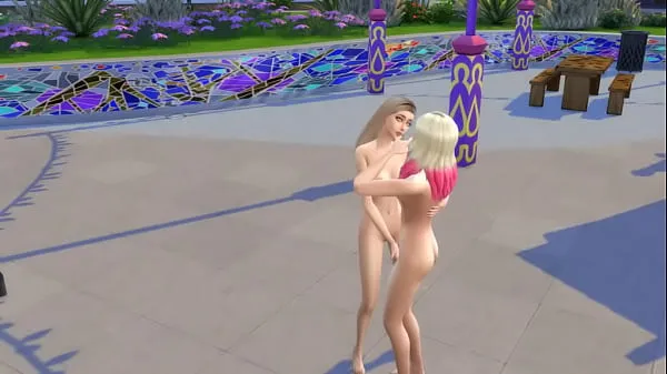 Tube total Three blondes fucked in the square, and then fucked a passerby grand