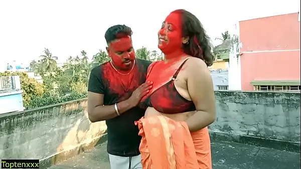 큰 Lucky 18yrs Tamil boy hardcore sex with two Milf Bhabhi!! Best amateur threesome sex 총 튜브