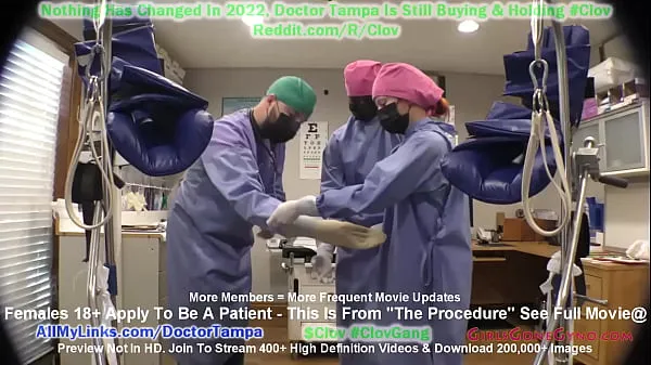 Duża You Undergo "The Procedure" At Doctor Tampa, Nurse Jewel & Nurse Stacy Shepards Gloved Hands .com całkowita rura