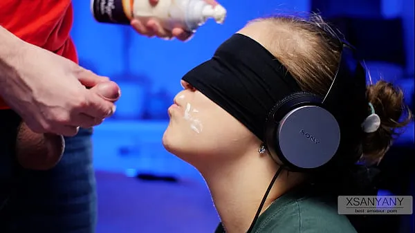 Tabung total New GAME of TASTE в 4K 60fps! Blindfold and a very tasty Surprise- XSanyAny besar
